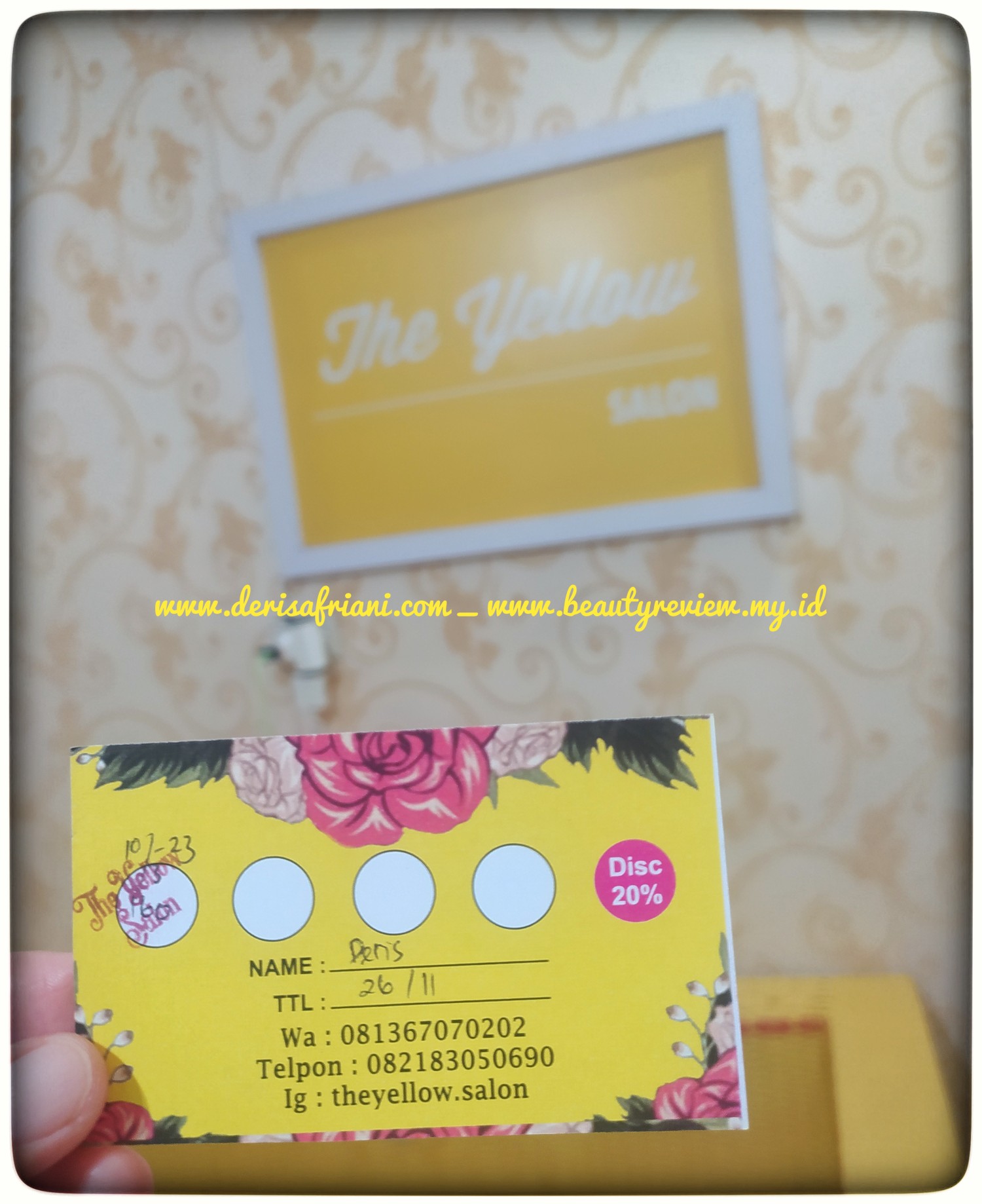 The Yellow Salon Palembang, Review jujur!